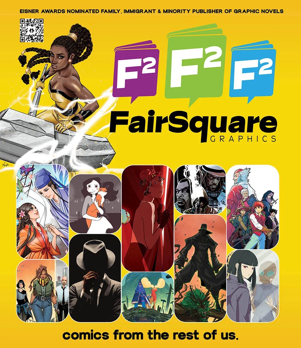 FairSquare Comics devient FairSquare Graphics et lance Horny Dolphin Mentions légales