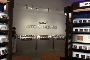 Le pop-up Manhattan d&rsquo;Audible rend les livres audio sociaux