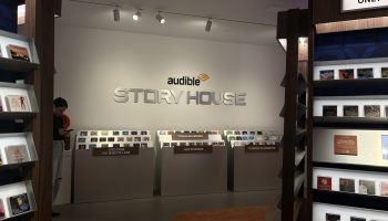Le pop-up Manhattan d&rsquo;Audible rend les livres audio sociaux