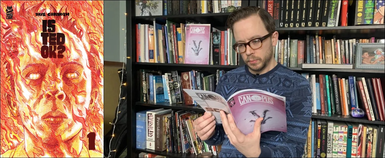 L'histoire derrière la série de bandes dessinées SF de David Chisholm, « Est-ce que Ted va bien ? »