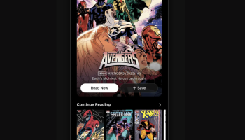 Marvel et l&rsquo;équipe Webtoon sur l&rsquo;application Digital Comics